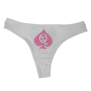 QOS Doll Thong White