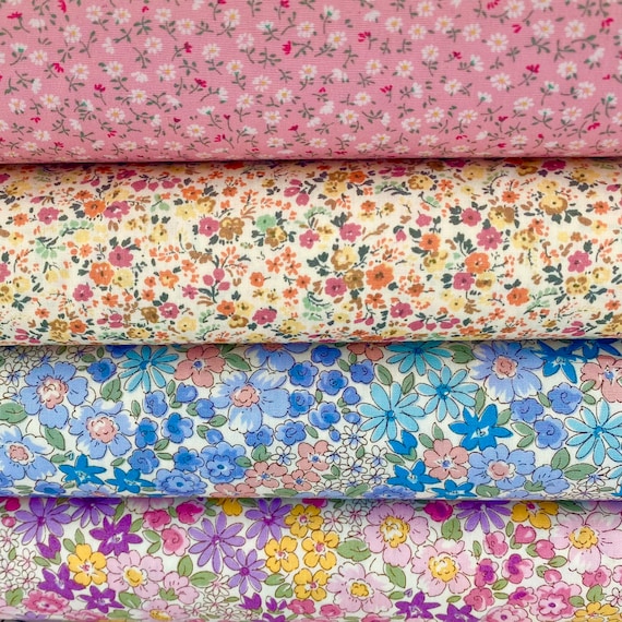 Sevenberry PETITE GARDEN Fabric by the Yard or Cut, Mini