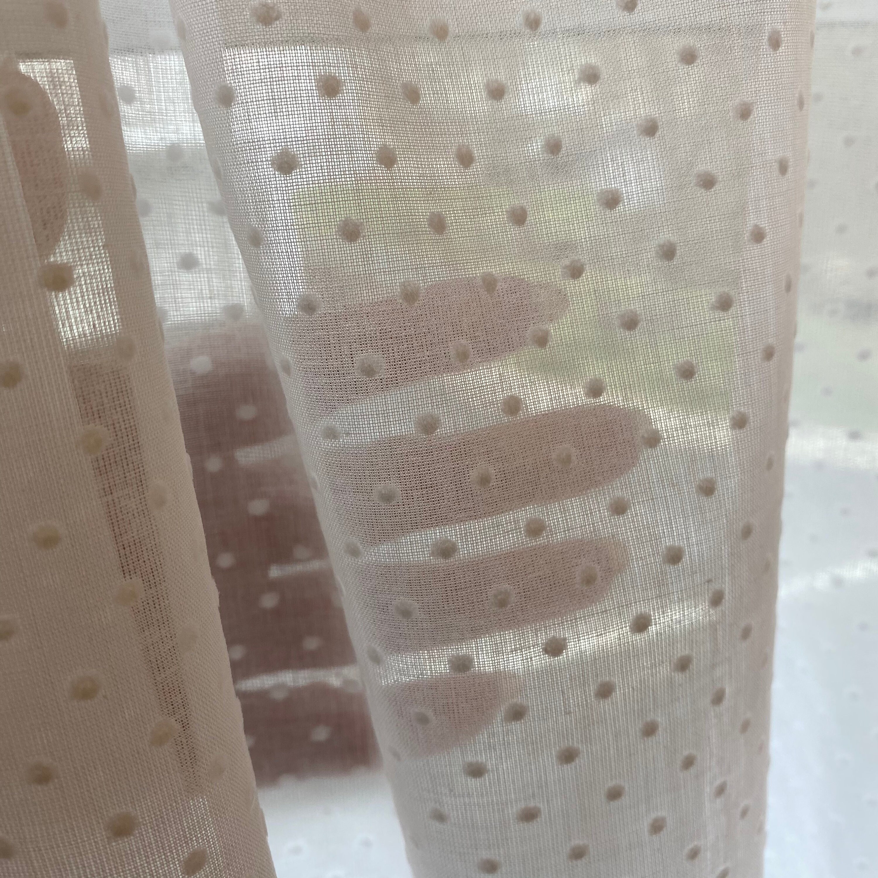 DOTTED SWISS Fabric white Swiss Dot Sheer 100 Cotton Voile Etsy