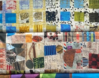 MARCIA DERSE  - Windham Fabric - 100% Cotton Fabric by the Yard or Select Length  Postcards, Curiosity, Open Space, Palette Stacks