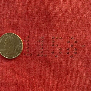 ROOD VINTAGE rood palet met eclectische elementen Tim Holtz - 100% katoenquiltstof, op maat gesneden, halve werf of fat Quarter