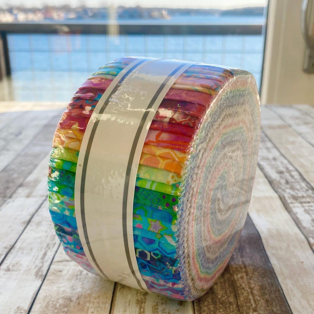 PHANTASMA 40 Pc DESIGN ROLL up Strips Bundle Fabric Precuts - Robert ...