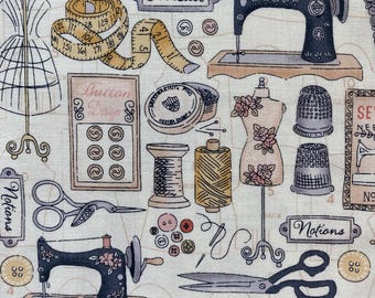 ATELIER PRECUTS by MAKOWER Uk naaithema - 100% katoenen quiltstof, voorgesneden 5" bedelvierkanten, 10" vierkanten, fat Quarters