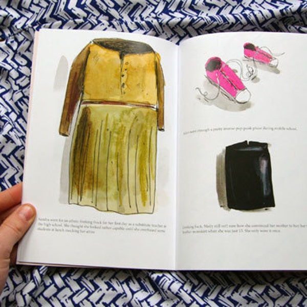 SALE- ZINE: Your Things, an illustrated zine of thrift store finds