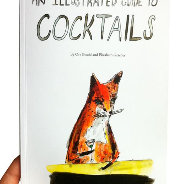 An Illustrated Guide to Cocktails, original self published book!