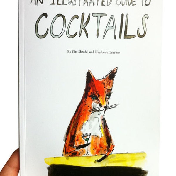 An Illustrated Guide to Cocktails, originele self-gepubliceerde boek!