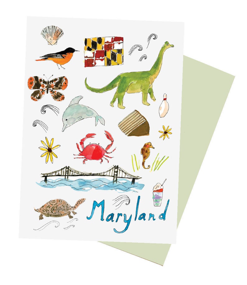 Maryland Notecard image 1