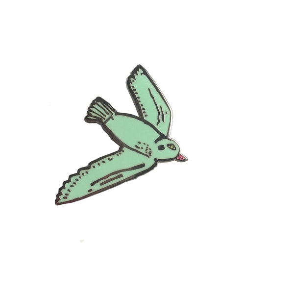 Bird Enamel Pin