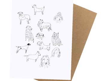 Dogs Notecard