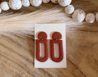 Terracotta Clay Earrings