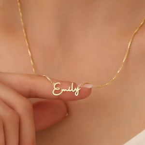 Custom Name Necklace, Personalized Name Necklace, Personalized Jewelry, Mom Jewelry, Mom Necklace, Personalized Gifts, Mother&#39;s Day Gift