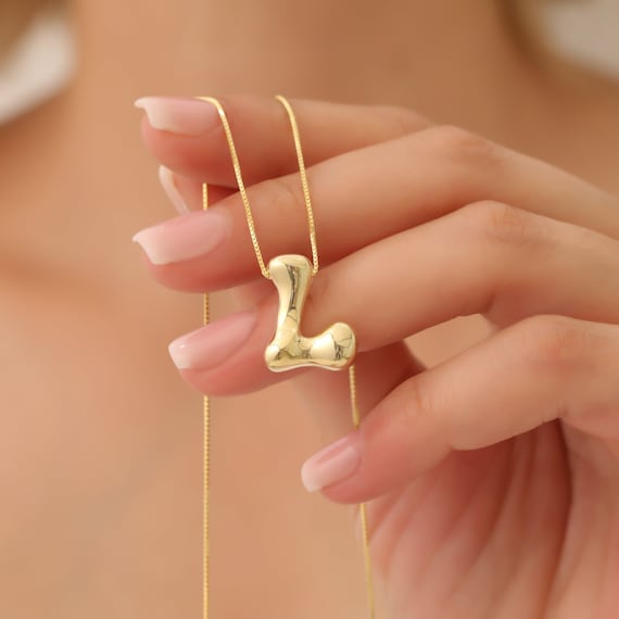 Gld custom bubble necklace outlet