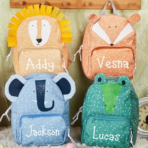 Personalized  Boy And Girl Kindergarten Backpack With Name,Children's Backpack,Trixie Backpack,Kid Gift,Easter Gift,Birthday Gift For Child