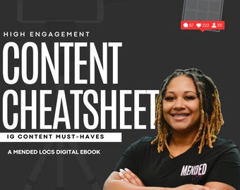 High Engagement Content Cheatsheet