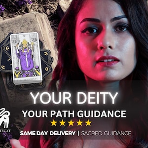 Divine Connection: Discover Your Deity & Path Guidance - Spiritual Reading with Same-Day PDF Delivery