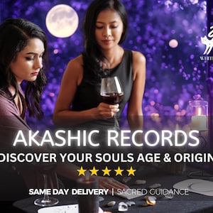 Akashic Records Reading: Uncover Soul Age, Origin & Past Life Wisdom for Spiritual Guidance