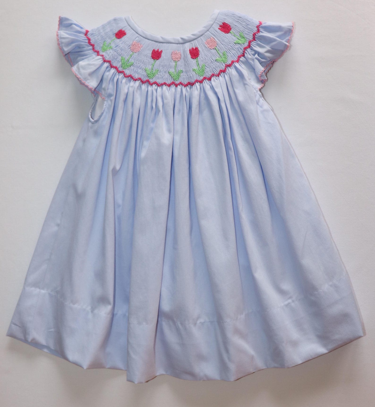 Sweet Simplicity Dress - Blue Tulip