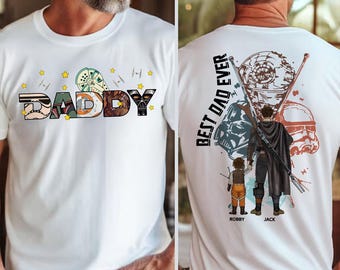 Camiseta personalizada "Soy su padre", camiseta personalizada para el Día del Padre, regalo para papá, divertida, con nombre personalizado para papá y niños.
