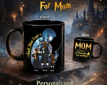 Custom Manager Of Mischief Mom Mug, Best Mom Ever Mug, Magical Mom Mug, Mama Mug, Fantastic Mama Mug, Mother's Day Gift For Mom