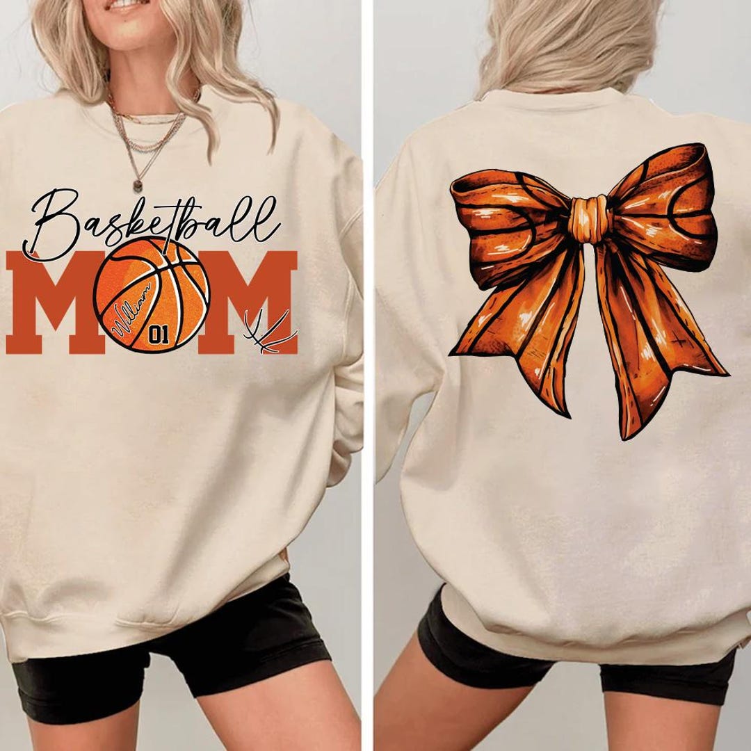 Custom Basketball Mom Sweatshirt