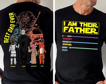 Personalized I Am Their Father Best Dad Ever Shirt, Father's Day Gift For Dad, I'm Their Father Shirt, Father's Day Gift For Dad Men
