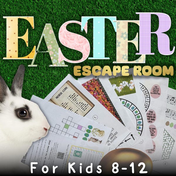 Escape Room Printable - Etsy