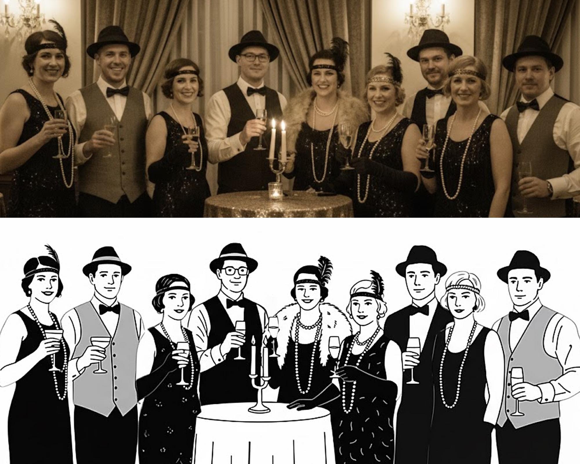1920s Murder Mystery Party | Speakeasy Murder | 4-12 Players | Dinner ...