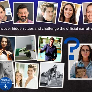 Cold Case Game, Detective Party, True Crime Game, Unsolved Cold Case Murder File, Murder Mystery Game, Printable Files, Digital Download image 5