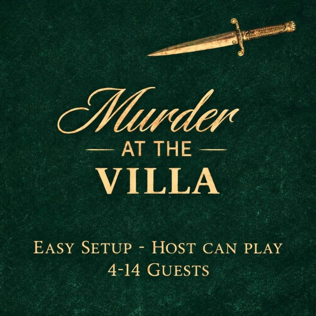Host Can Play Murder Mystery Game | Whodunit Dinner Party for Adults ...