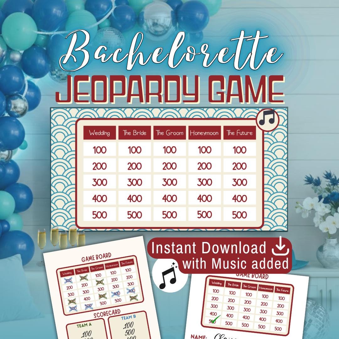 Bachelorette Jeopardy