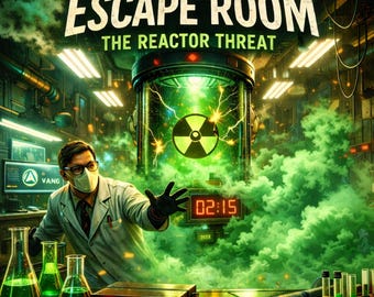 Druckbare Labor Escape Room: Labor-Ausbruch-Spiel für Erwachsene & Jugendliche (PDF Download)