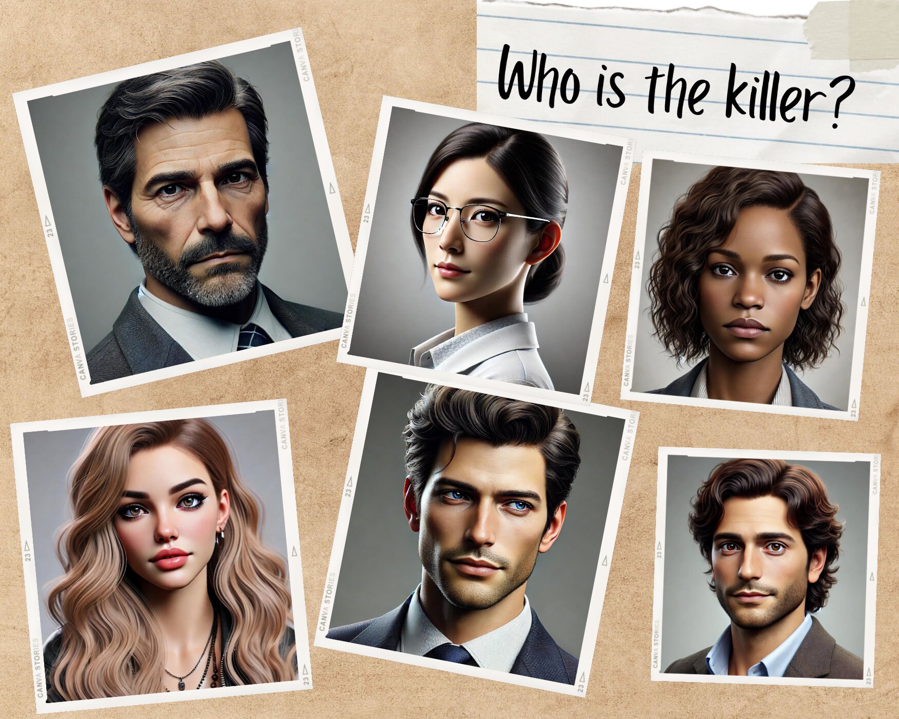 Printable Detective Game | Cold Case | Murder Mystery Game | Detective ...