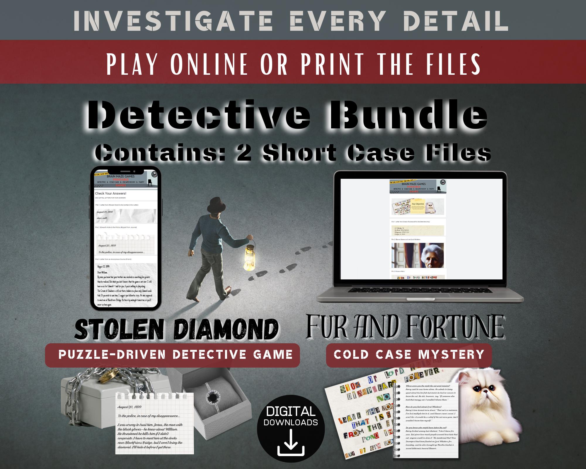 Stolen Diamond & Cold Case Bundle