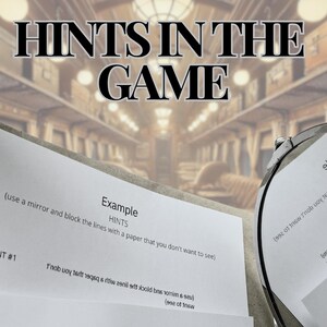 Printable Escape Room, Clues on the Train Printable Adventure Game for ...