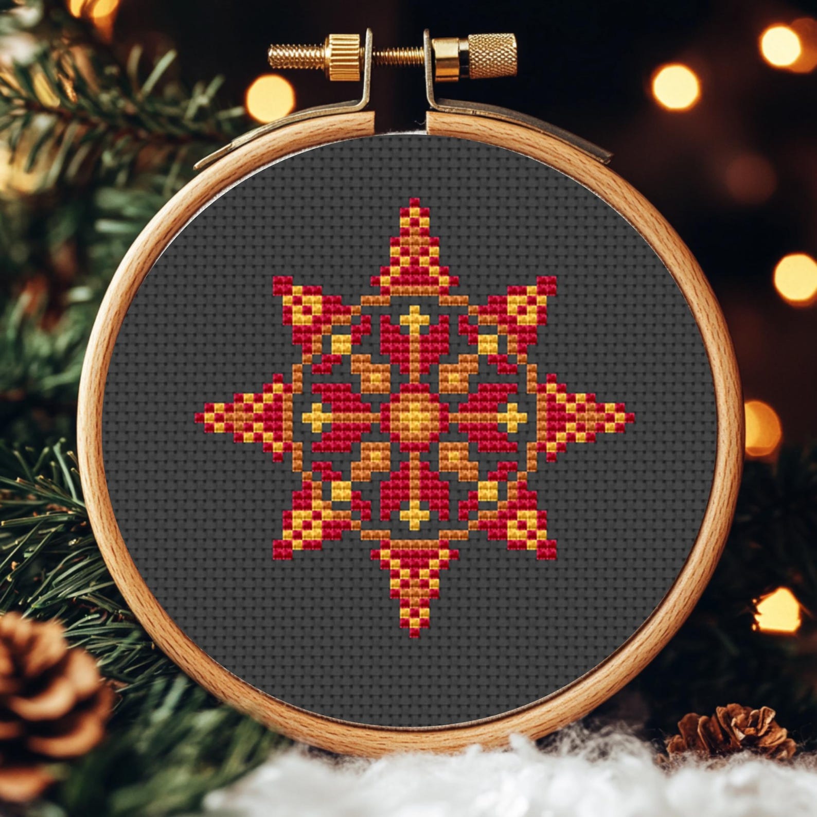 Christmas Star Cross Stitch Pattern Set Of 6 Christmas Snowflake christmas-star-cross-stitch-pattern-set-of-6-christmas-snowflake