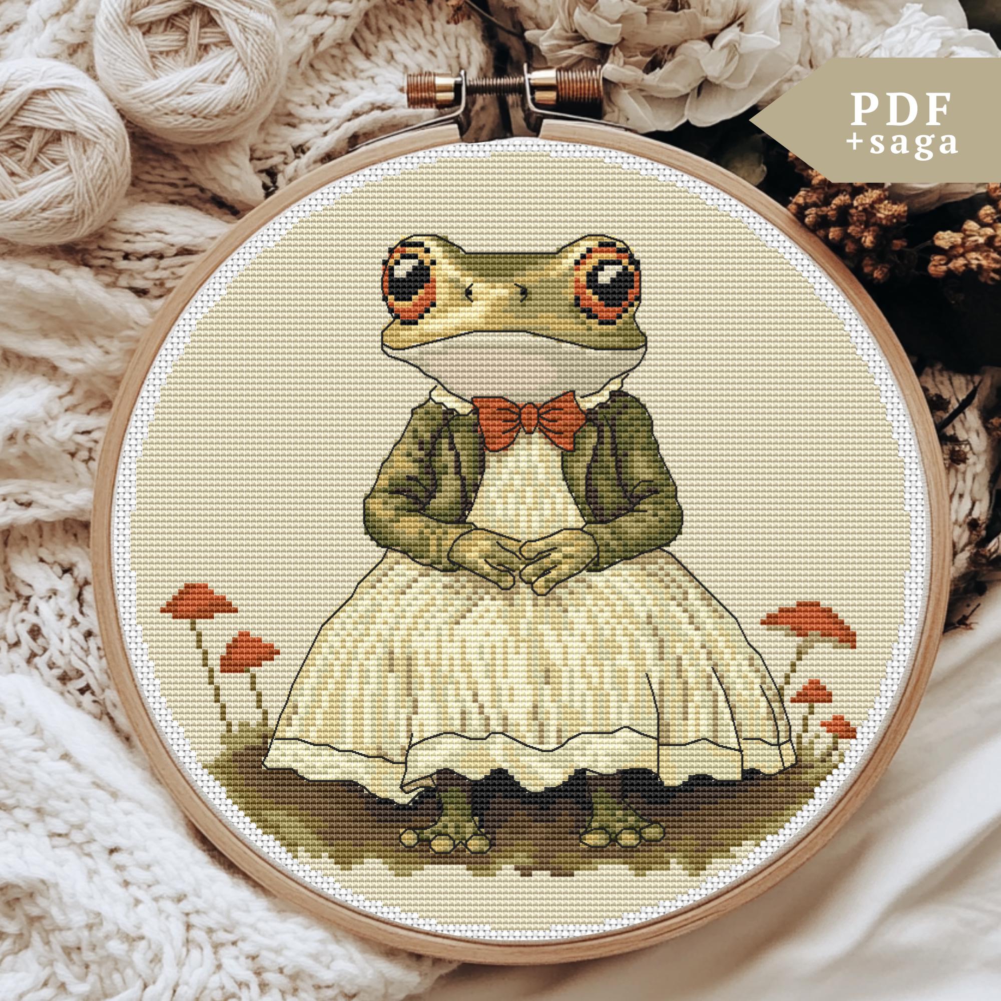 white christmas dresses Billie Green Frog & Mushroom Print Dress main image 1