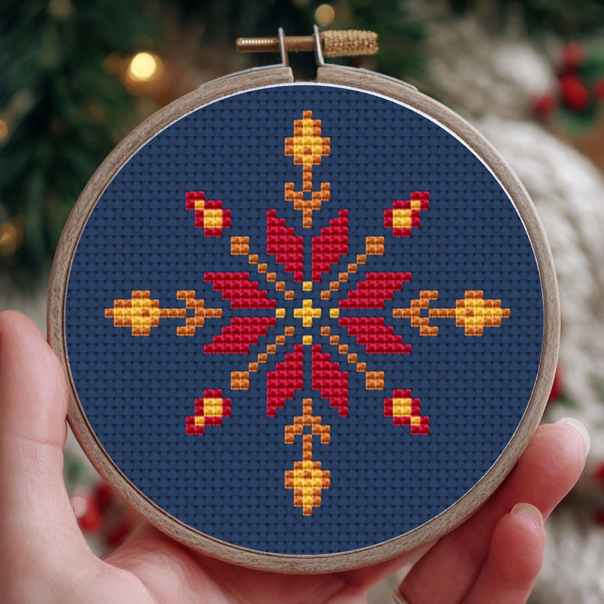 Christmas Star Cross Stitch Pattern Set Of 6 Christmas Snowflake christmas-star-cross-stitch-pattern-set-of-6-christmas-snowflake