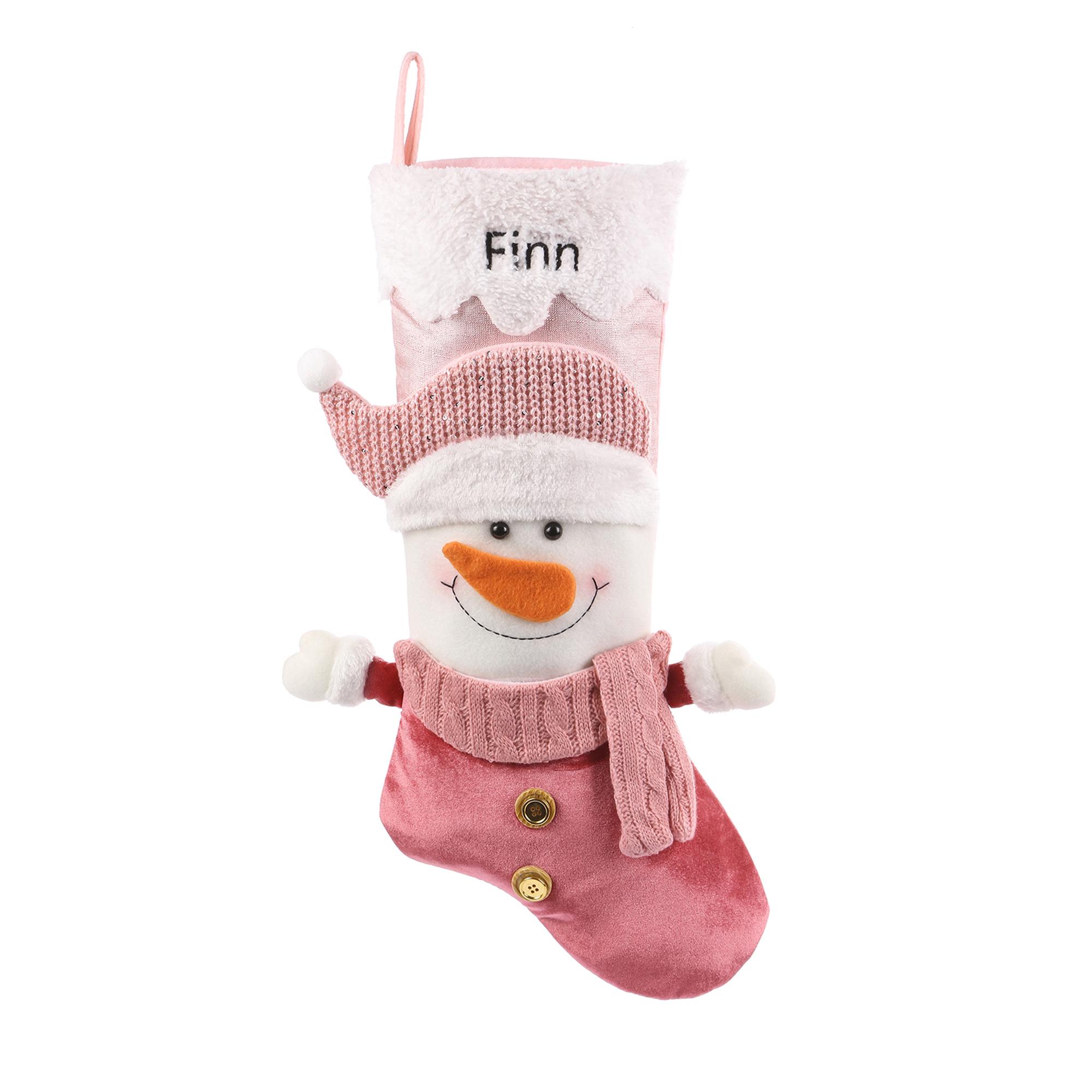 Calze di Natale con nome - Calza befana personalizzata