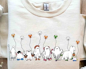 Disney Toy Story Halloween Geist Shirt, Toy Story Halloween Shirt, Pixar Halloween 2025 T-Shirt, Halloween Shirt, Gruselige Saison Shirt, Herbst T-Shirt