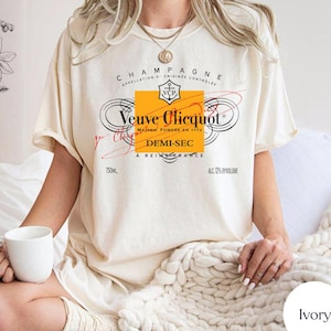 Champagne Veuve Rose Shirt, Champagne Tennis Club Tee, Last Rendez Veuve Theme, Orange Champagne Rosé Label Shirt, Chill Bachelorette shirt