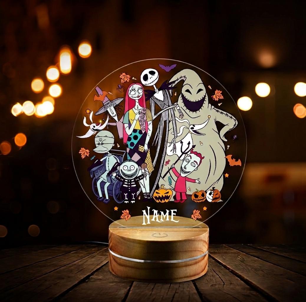 Jack Skellington Night Light - Etsy