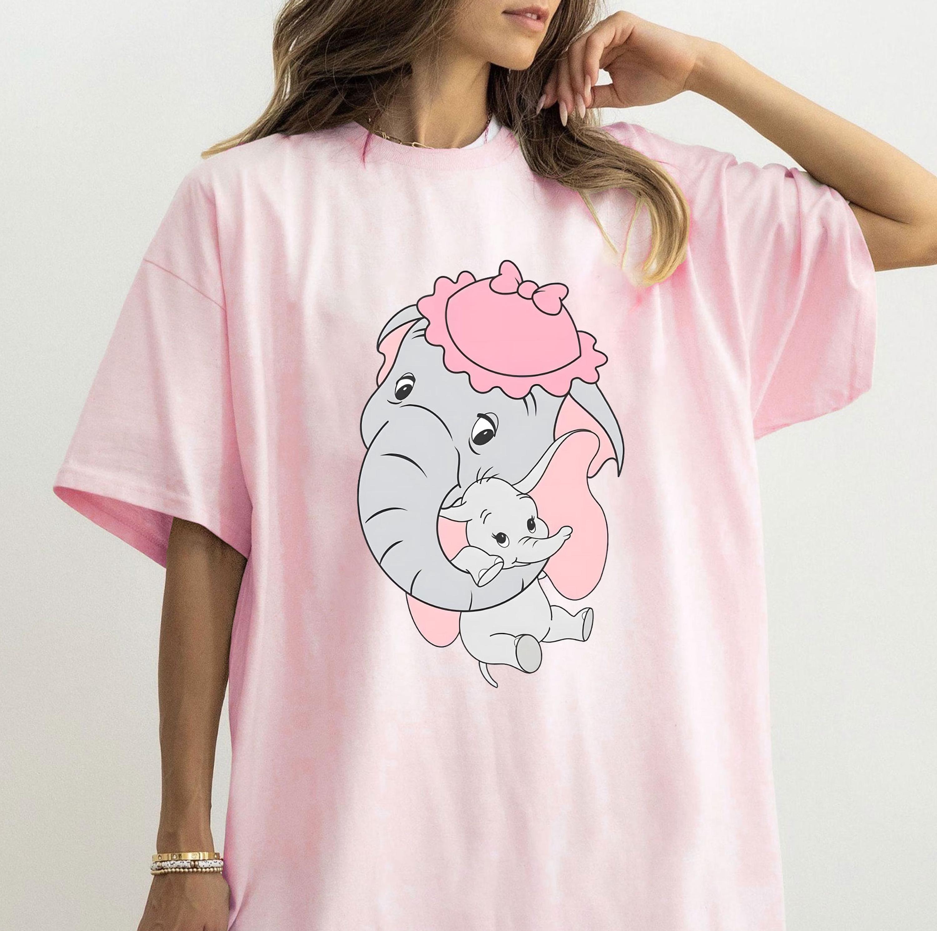 Vintage Disney Mrs. Jumbo Dumbo Shirt, Mrs. Dumbo and Jumbo Tshirt 