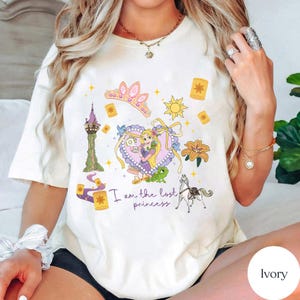 Disney Princess, Vintage Disney Tangled Rapunzel Shirt, Disney Princess Rapunzel shirt, Lost Princess Tee, Rapunzel shirt, Retro Tangled Tee