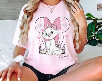 Custom Name Disney The Aristocats Marie Shirt, Disney Marie Cat Shirt, Aristocats Gift Shirt, Disney Trip Aristocats Shirt, Disneyland Shirt