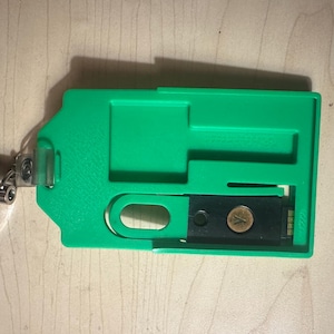 Badge Holder with Yubi Key Attachement