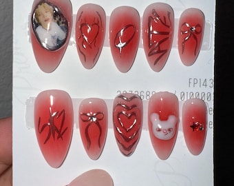 Stray Kids Hyunjin Press On Nails