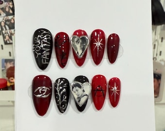 Ateez Press on Nails - Etsy