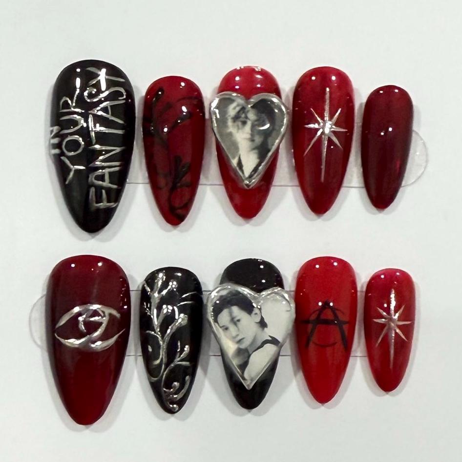 Ateez Press on Nails| in Your Fantacy Press Ons - Etsy