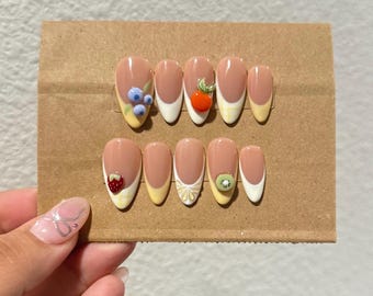 Fruit Nails | press on nails 3D