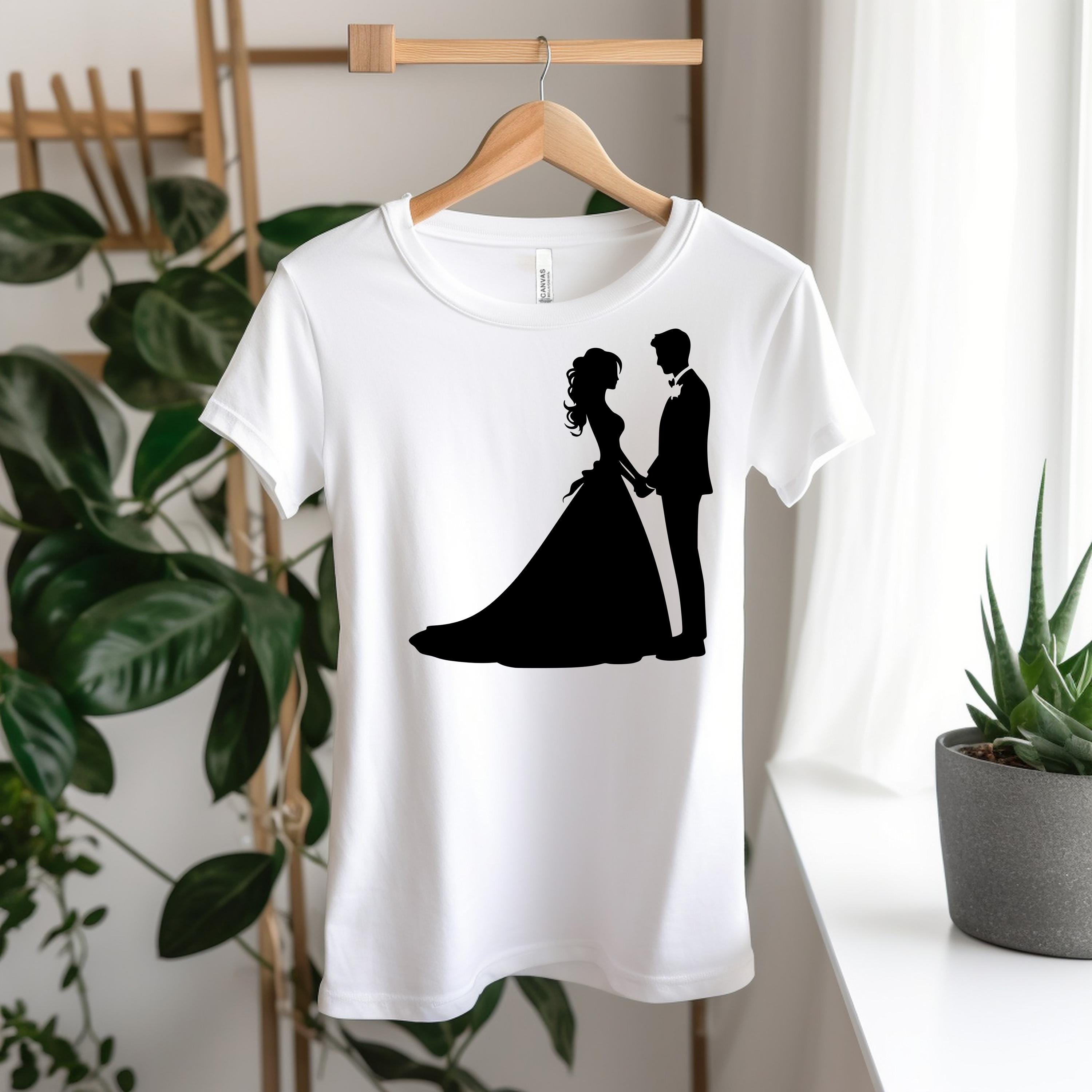 Bride and Groom Svg - Pdf - Png - Dxf - Wedding Couple - Commercial Use ...